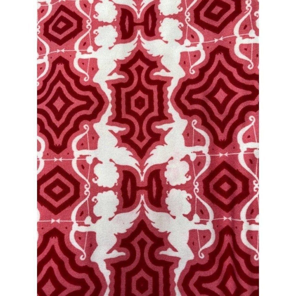 LuLaRoe Cupid Red Pink White Leggings Valentine TC‎